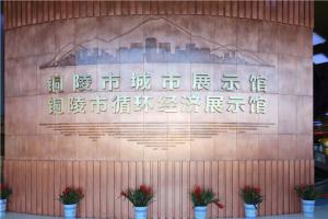 銅陵市城市展示館背景墻浮雕
