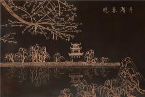 井湖春曉