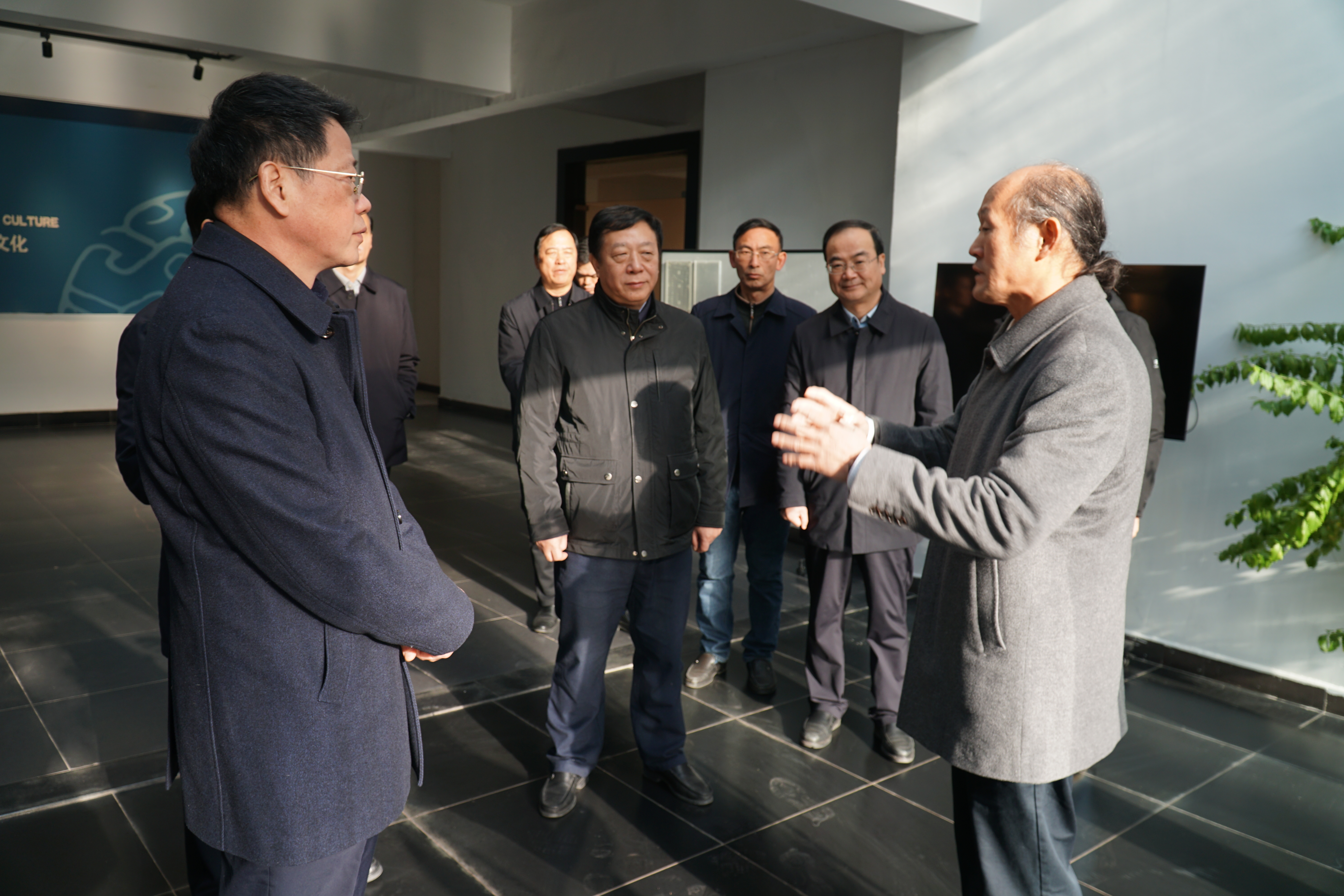 安徽省人大副主任楊光榮蒞臨新九鼎走訪(fǎng)調(diào)研
